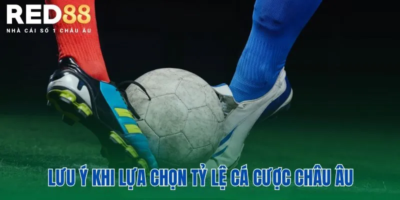 Lưu ý khi lựa chọn tỷ lệ cá cược châu Âu