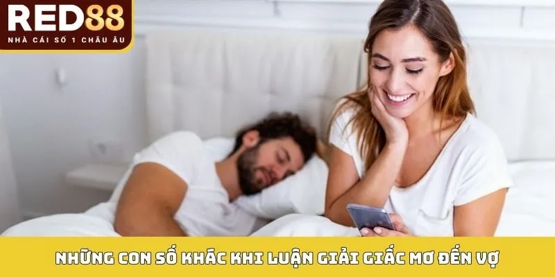 Những con số khác trong khi luận giải giấc mơ liên quan đến vợ