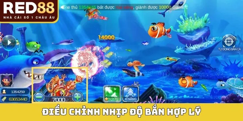 Điều chỉnh nhịp độ bắn hợp lý